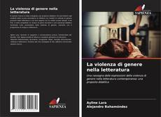 Portada del libro de La violenza di genere nella letteratura