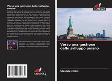 Portada del libro de Verso una gestione dello sviluppo umano