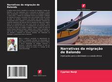 Portada del libro de Narrativas da migração de Balondo