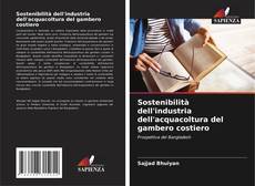 Bookcover of Sostenibilità dell'industria dell'acquacoltura del gambero costiero