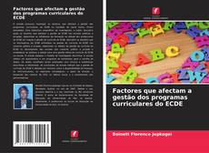 Portada del libro de Factores que afectam a gestão dos programas curriculares do ECDE