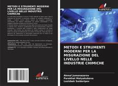 Portada del libro de METODI E STRUMENTI MODERNI PER LA MISURAZIONE DEL LIVELLO NELLE INDUSTRIE CHIMICHE