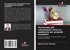 Portada del libro de Percezione dei consumatori verso la pubblicità dei prodotti cosmetici