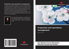 Couverture de Production and operations management