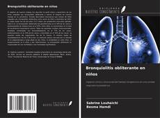 Copertina di Bronquiolitis obliterante en niños