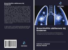 Bookcover of Bronchiolitis obliterans bij kinderen