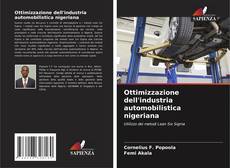Ottimizzazione dell'industria automobilistica nigeriana kitap kapağı