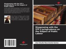 Disagreeing with the STF's Jurisprudence on the Subject of Public Labour kitap kapağı