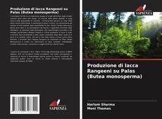 Portada del libro de Produzione di lacca Rangeeni su Palas (Butea monosperma)