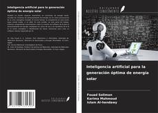 Buchcover von Inteligencia artificial para la generación óptima de energía solar