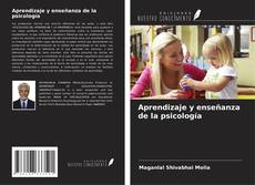 Copertina di Aprendizaje y enseñanza de la psicología