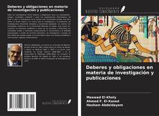 Deberes y obligaciones en materia de investigación y publicaciones kitap kapağı
