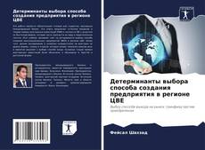 Copertina di Детерминанты выбора способа создания предприятия в регионе ЦВЕ