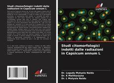 Portada del libro de Studi citomorfologici indotti dalle radiazioni in Capsicum annum L