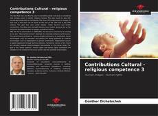 Copertina di Contributions Cultural - religious competence 3