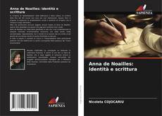 Portada del libro de Anna de Noailles: identità e scrittura