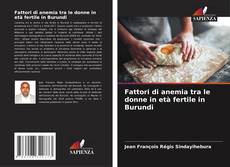 Buchcover von Fattori di anemia tra le donne in età fertile in Burundi