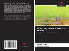 Breaking down university fences kitap kapağı