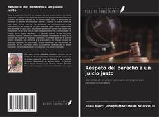 Buchcover von Respeto del derecho a un juicio justo