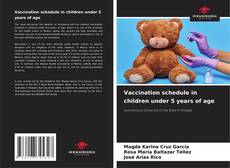 Vaccination schedule in children under 5 years of age kitap kapağı