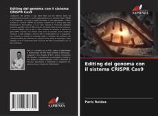 Editing del genoma con il sistema CRISPR Cas9 kitap kapağı