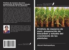 Portada del libro de Pirólisis de mazorca de maíz, preparación de biocarbón y estudio del crecimiento de las plántulas