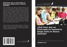 Обложка ¿Qué hace que un licenciado en hostelería tenga éxito en Nueva Zelanda?