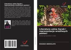 Обложка Literatura ustna Garab i reprezentacja wrażliwych postaci