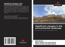 Обложка Significant changes in the environmental landscape