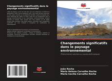 Обложка Changements significatifs dans le paysage environnemental