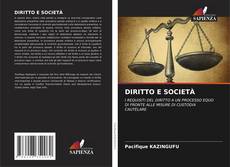 Couverture de DIRITTO E SOCIETÀ