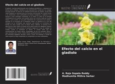 Portada del libro de Efecto del calcio en el gladiolo