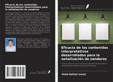 Portada del libro de Eficacia de los contenidos interpretativos desarrollados para la señalización de senderos