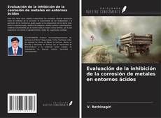 Portada del libro de Evaluación de la inhibición de la corrosión de metales en entornos ácidos