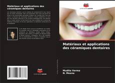Buchcover von Matériaux et applications des céramiques dentaires