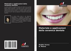 Capa do livro de Materiale e applicazioni della ceramica dentale 