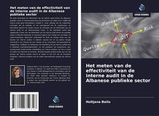 Обложка Het meten van de effectiviteit van de interne audit in de Albanese publieke sector