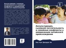 Copertina di Аккультурация, сыновняя почтительность и семейные конфликты у американцев китайского происхождения