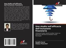 Copertina di Uno studio sull'efficacia dell'inclusione finanziaria