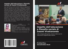 Copertina di Impatto dell'educazione e filosofia sociale di Swami Vivekananda