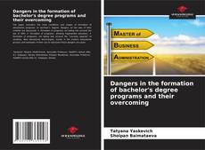 Copertina di Dangers in the formation of bachelor's degree programs and their overcoming