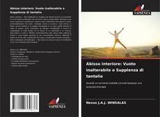 Borítókép a  Abisso interiore: Vuoto inalterabile o Supplenza di tantalio - hoz