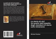 Borítókép a  La storia di chi? Un'analisi dell'impatto degli standard di storia sulle minoranze - hoz