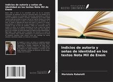 Copertina di Indicios de autoría y señas de identidad en los textos Nota Mil de Enem