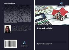 Fiscaal beleid kitap kapağı