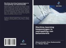 Обложка Machine-learning toepassingen in voorspelling van betonsterkte