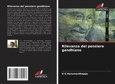 Bookcover of Rilevanza del pensiero gandhiano