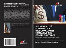 Bookcover of VULNERABILITÀ ECONOMICA E DISUGUAGLIANZE EDUCATIVE NEL COMUNE DI TALCA