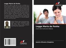 Capa do livro de Legge Maria da Penha 