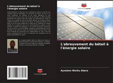 Copertina di L'abreuvement du bétail à l'énergie solaire